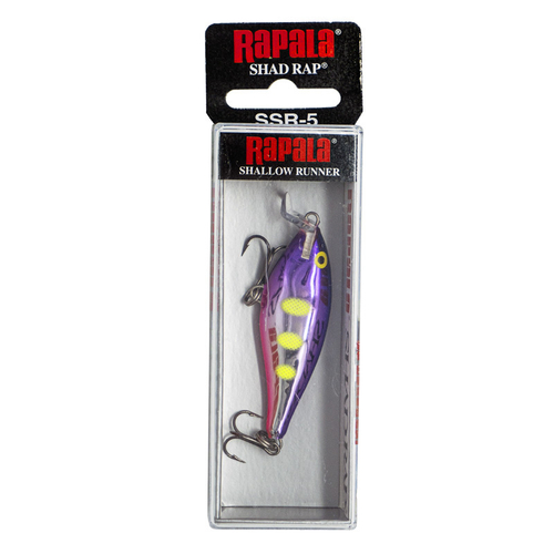 Воблер RAPALA Shallow Shad Rap SSR05 / 5 см, 5 г, цвет VDH