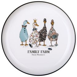 ТАРЕЛКА ЗАКУСОЧНАЯ LEFARD "FAMILY FARM" 20*2 СМ (КОР=36ШТ.)