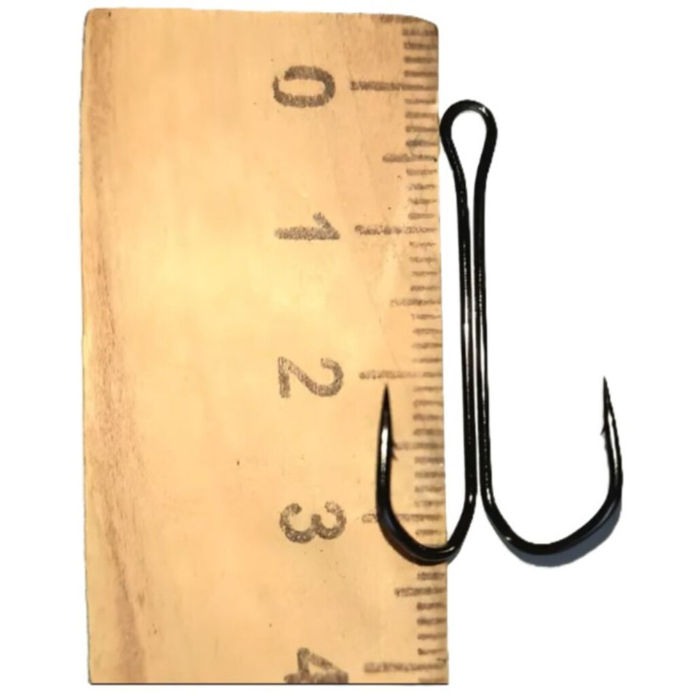 Крючки-двойники UF Studio DOUBLE HOOK LONG №6 (1шт.)