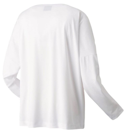Женская теннисная футболка (dł. Рукава) Yonex T-Shirt Long Sleeve - white