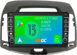 Магнитола для Hyundai Elantra 4 2006-2010 (HD) - Airoc AB-2018 (кнопки и крутилки), Android 13, Быстрая, SIM-слот, CarPlay