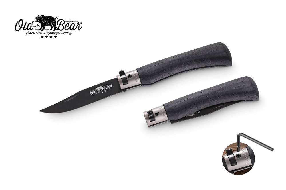 Нож складной Old Bear Total Black XL
