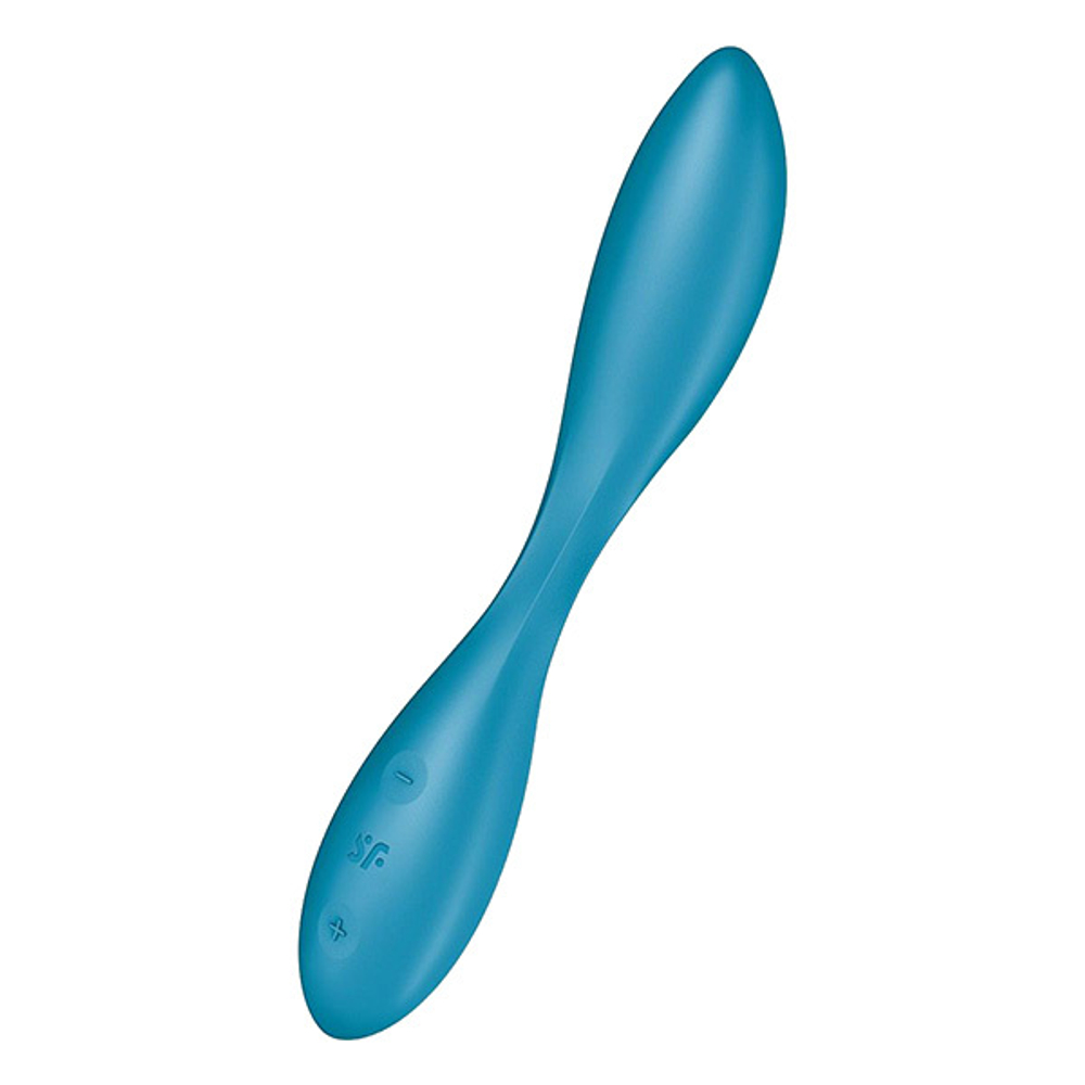 Синий гибкий вибратор 19,5см Satisfyer G-Spot Flex 1