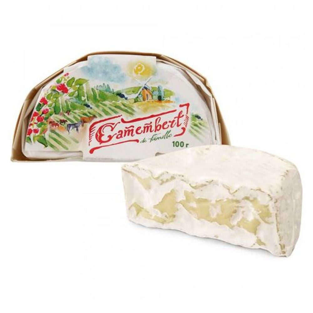 Сыр мягкий с белой плесенью Камамбер 50%/100г