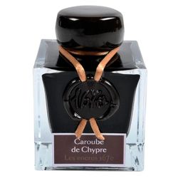 Чернила во флаконе Herbin Prestige 1670 50 мл Caroube de Chypre коричневые с золотыми блестками (15045JT)
