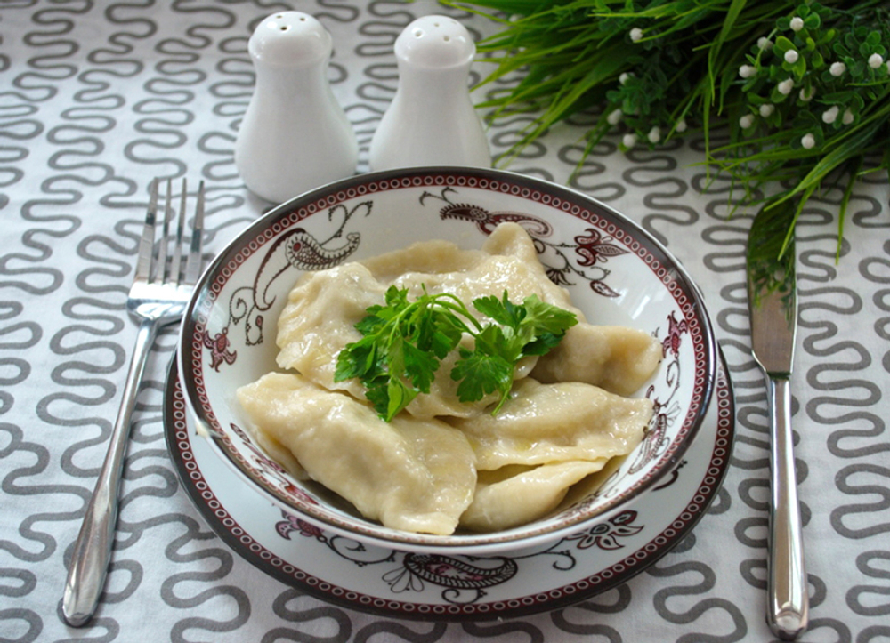 Вареники с капустой 0,5 кг (полуфабрикат)