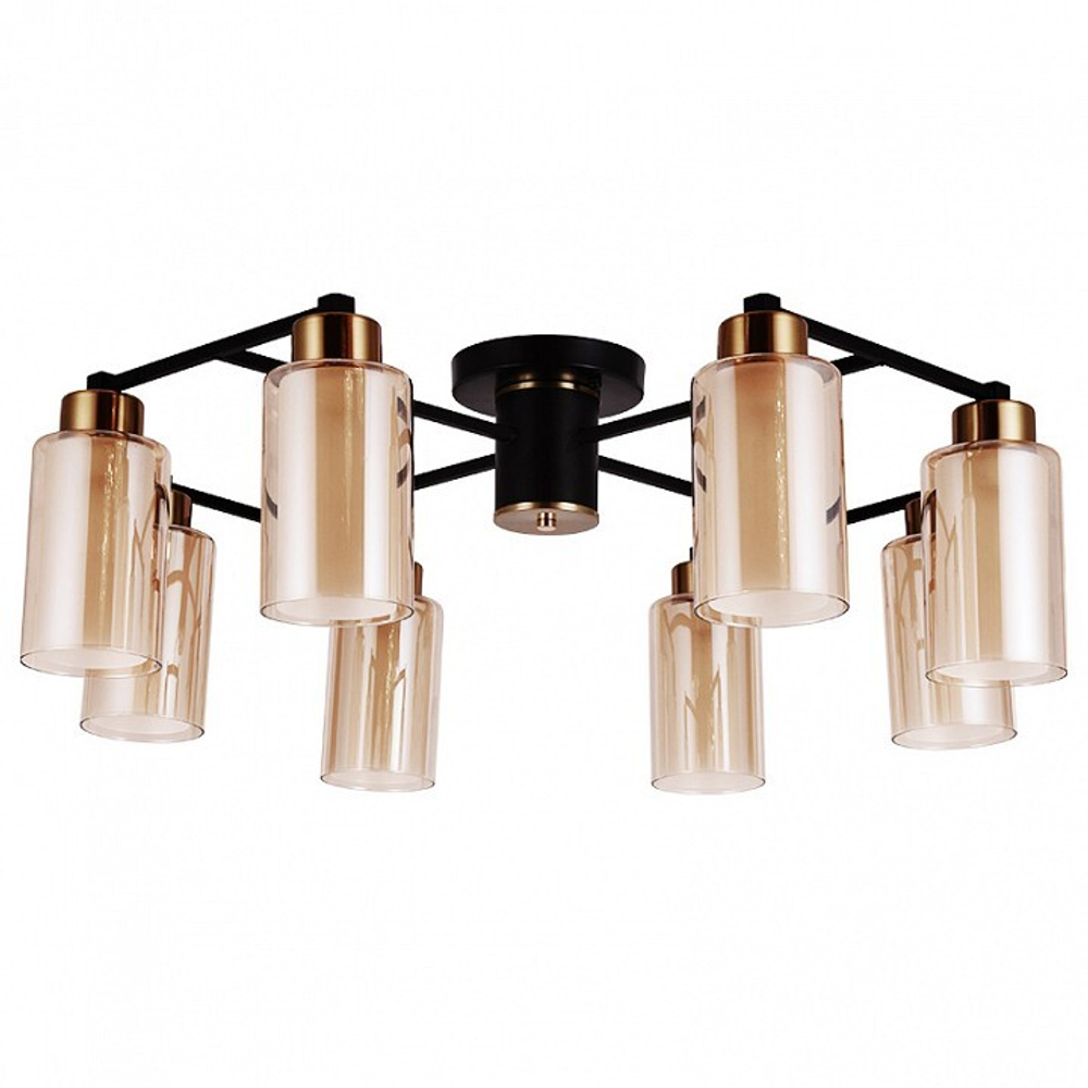 Потолочная люстра Arte Lamp Leo A7027PL-8BK