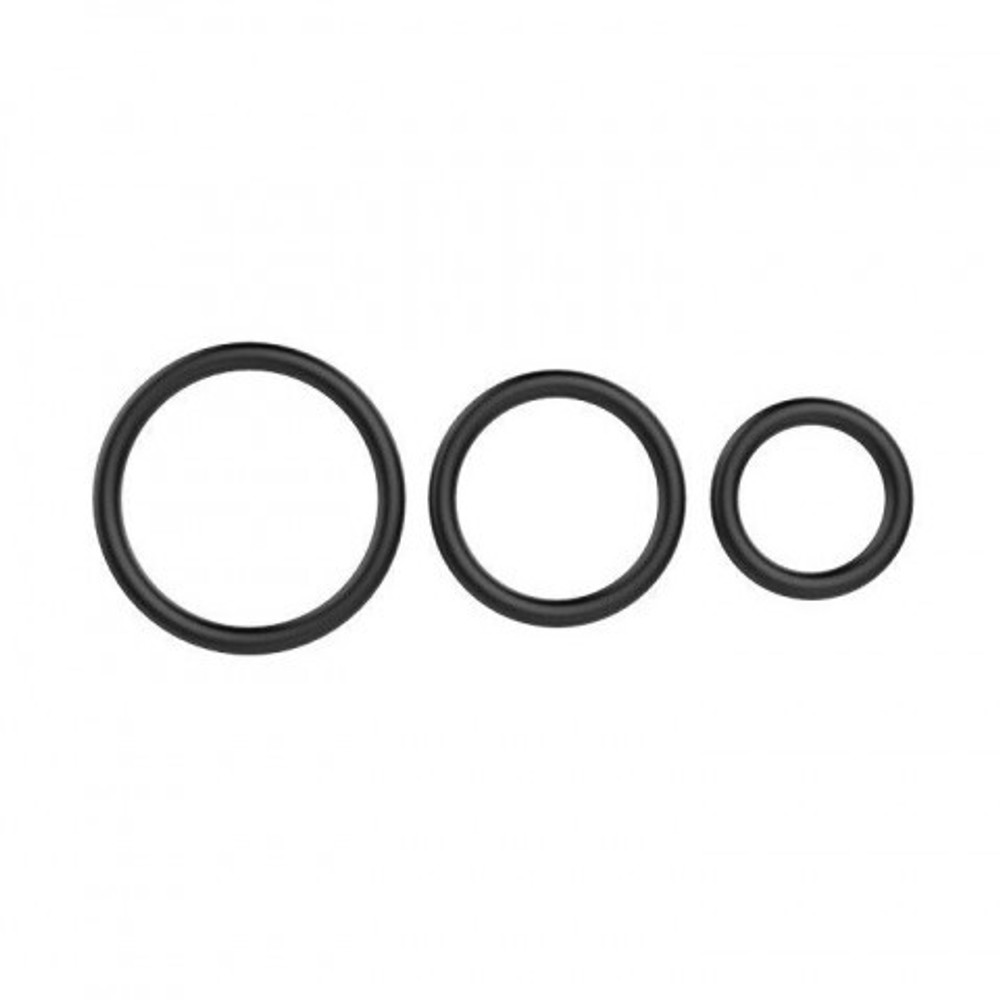 Набор эрекционных колец Cock & Ball rings