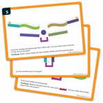 Магнитный конструктор "Дорожка для шариков марблс" Learning Resources LER2821