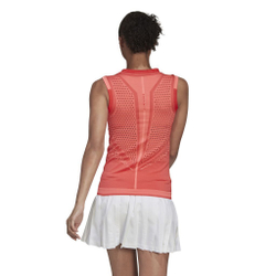 Женский топ теннисный Adidas Tennis Premium Primeknit Tank Top W - красный