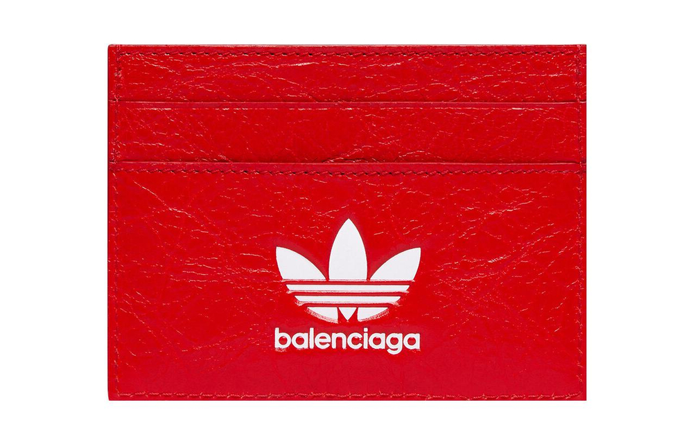 Balenciaga X Adidas Card Holder Red