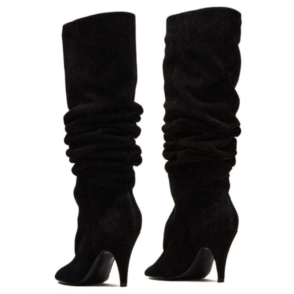 STEVE MADDEN Over the knee Boots 8.89cm Women"s Black