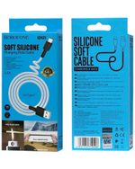 Usb Кабель-зарядка Type-C Borofone BX31 2.4A 1м силиконовый белый