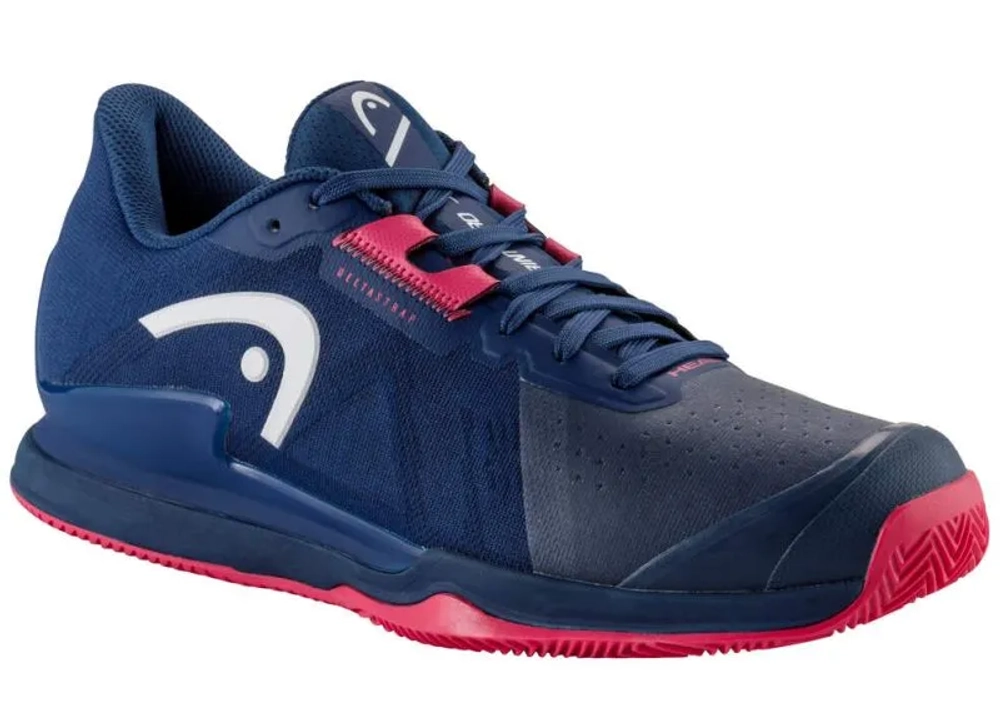 Женские теннисные кроссовки Head Sprint Pro 3.5 Clay - dark blue/azalea
