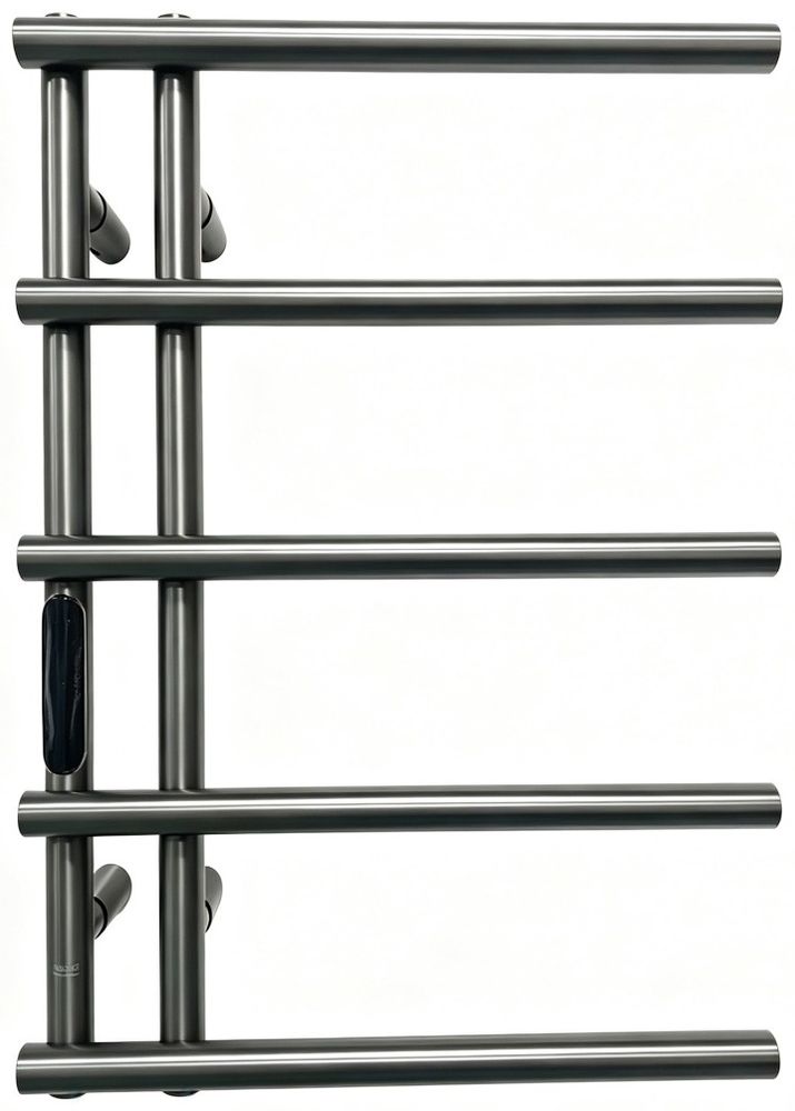 Полотенцесушитель электрический REIN Double Classic 5-Graphite левый 580*400 мм