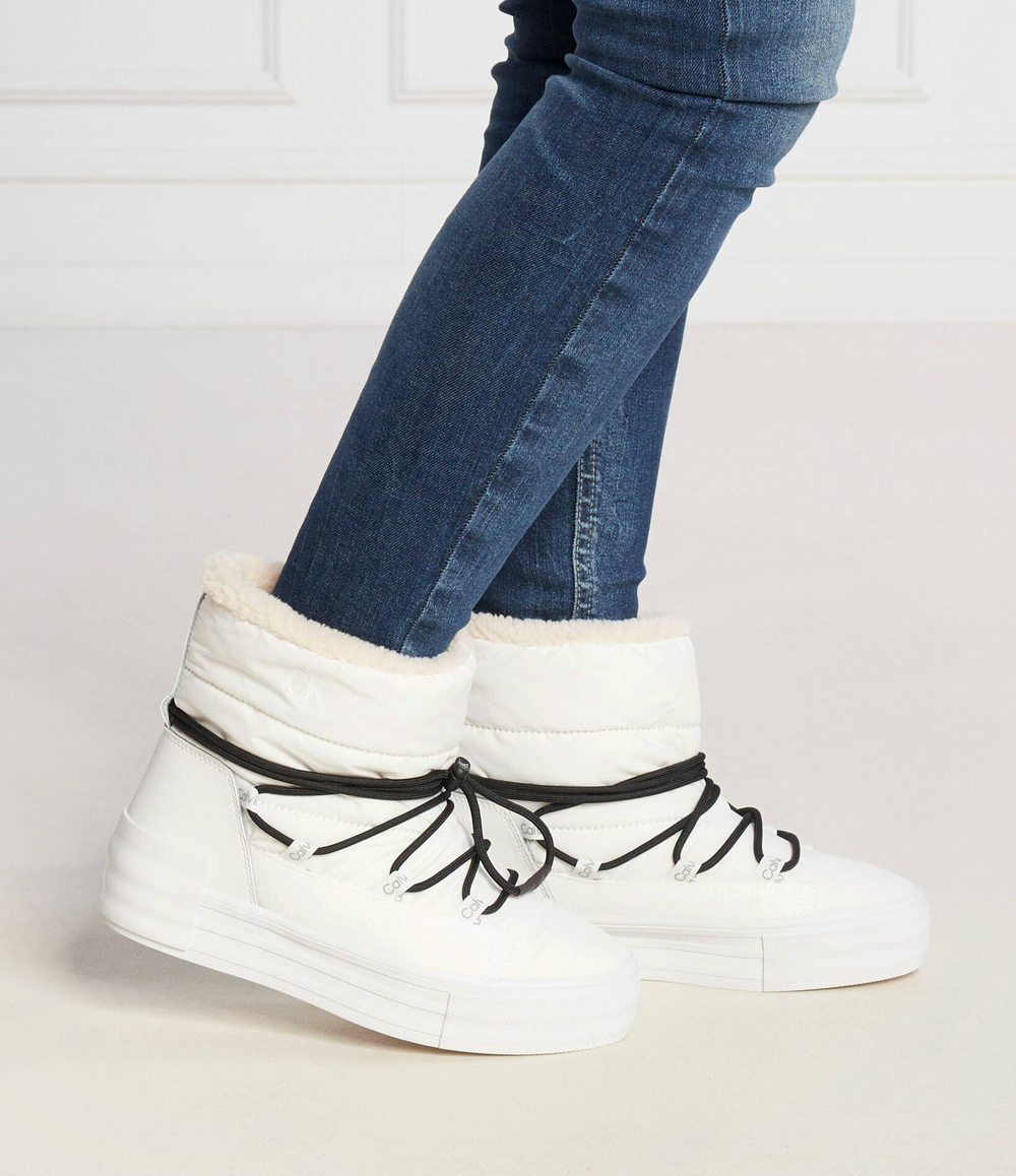 Утепленное Śniegowce CALVIN KLEIN JEANS - белый(YW0YW01181)