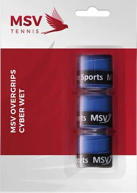 Теннисные намотки MSV Cyber Wet Overgrip 3P - blue