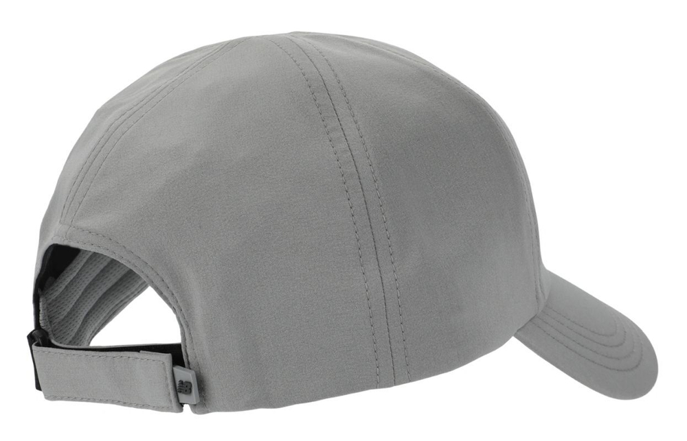 Теннисная кепка New Balance 6 Panel Performance Hat V 2.0 - grey
