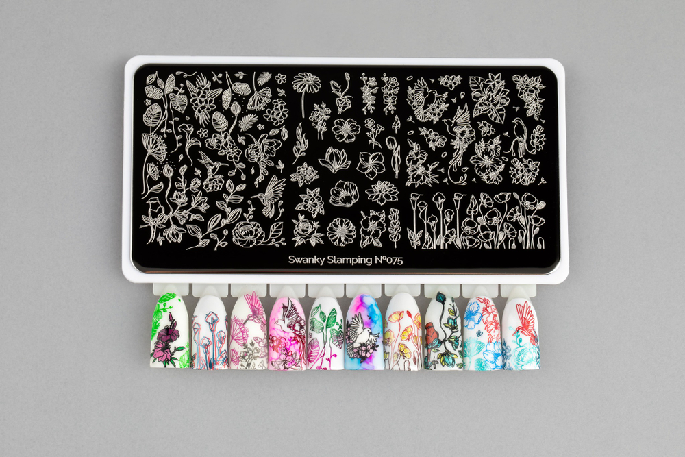 Пластина Swanky Stamping 075