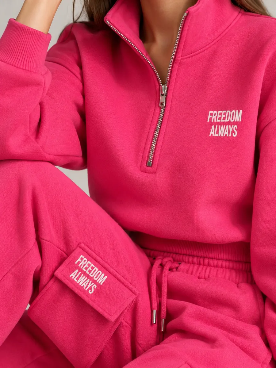 Sevilen Спортивный костюм «Freedom Always», фуксия, FA-FUCHSIA — фото 5