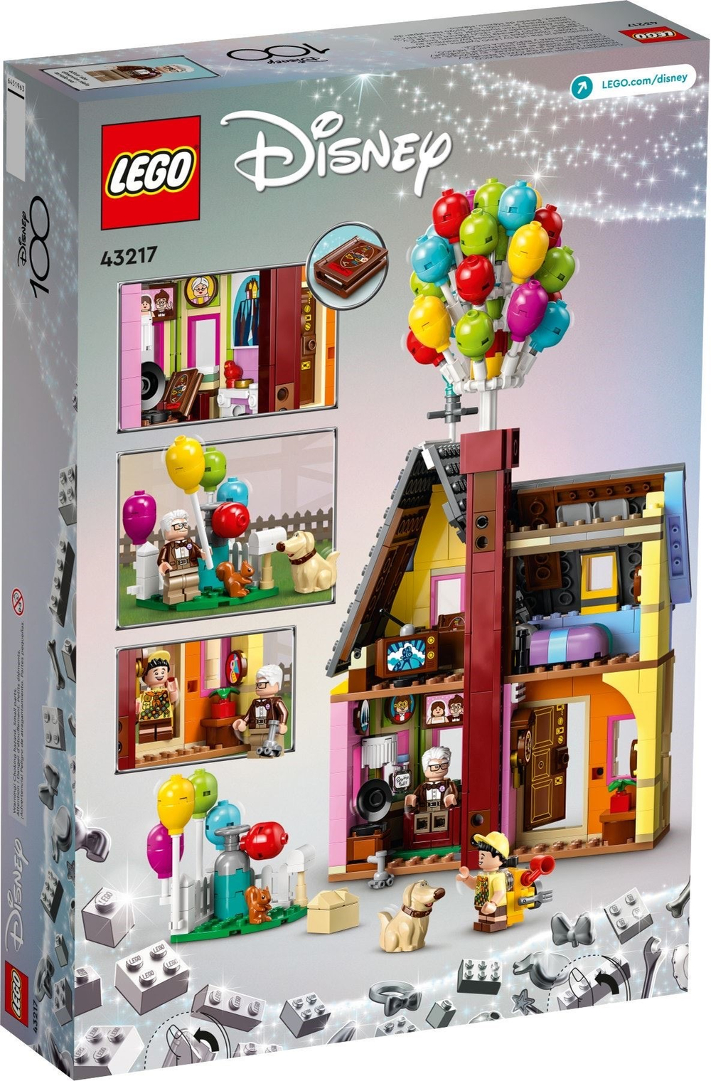Конструктор Лего Дисней Дом из мультфильма «Вверх» 43217 | LEGO Disney Pixar Up House | игровой набор 598 деталей 9+