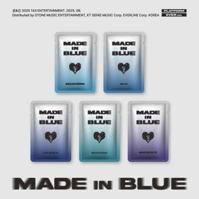 Альбом MADEIN S - MADE IN BLUE Platform EVER RANDOM Version
