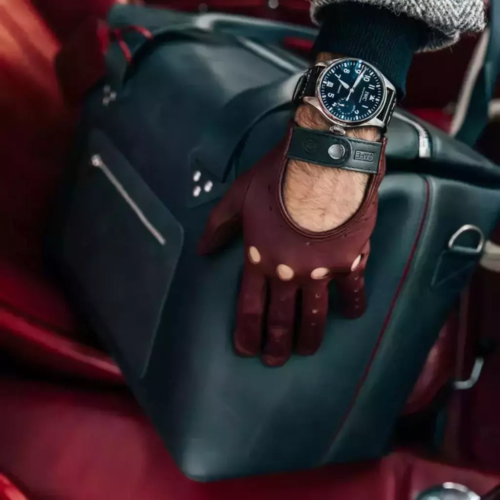 Водительские перчатки Cafe Leather x IWC Triton Driving Gloves - M