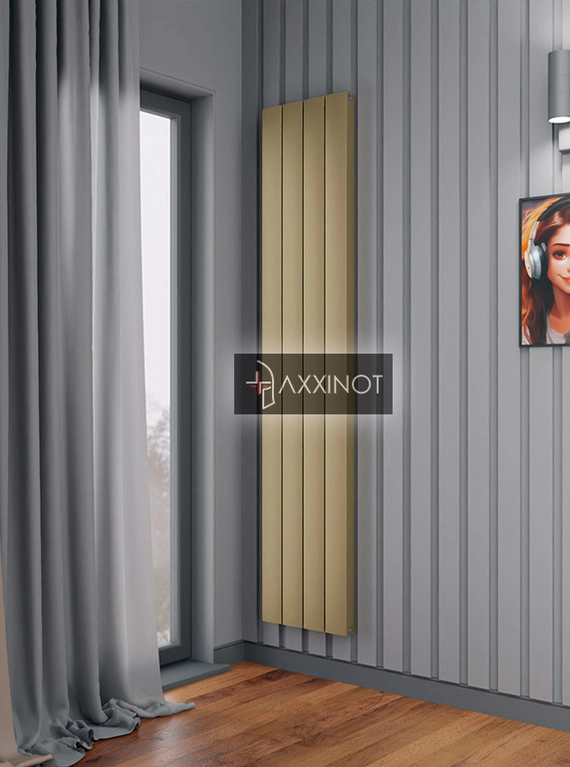 Axxinot Barkas V 1800 - вертикальный алюминиевый радиатор высотой 1830 мм
