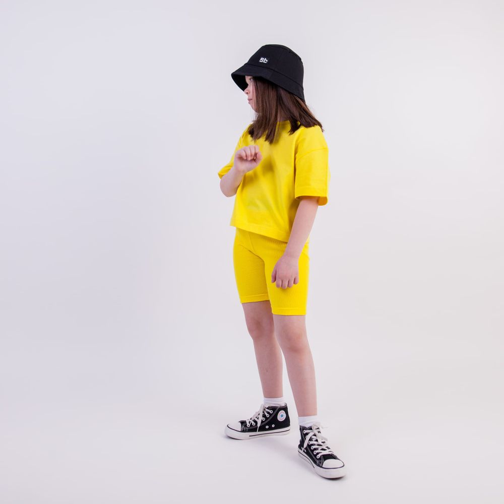 Велосипедки "Bb team yellow" подростковые