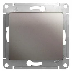 Выключатель одноклавишный Systeme Electric Glossa Платина GSL001211