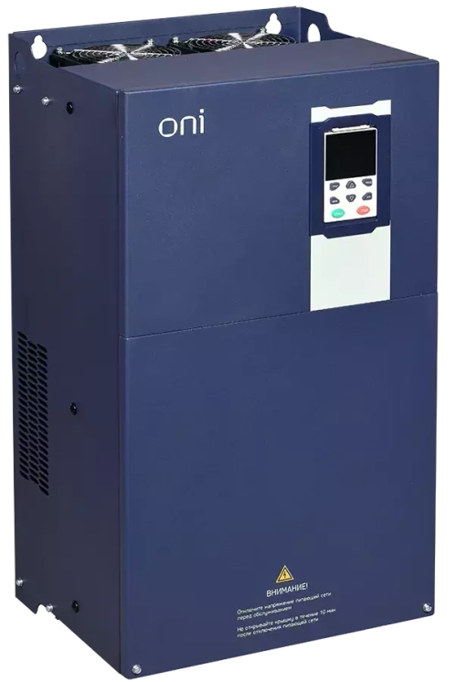 Частотный преобразователь ONI K750 380В 3Ф 132-160кВт 253-304А