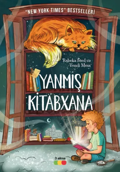 Yanmış kitabxana