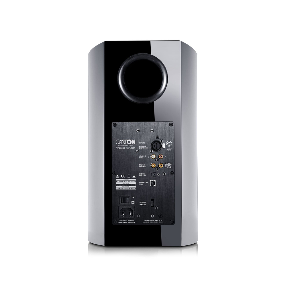Полочная акустика Canton Smart Vento 3 S2 Black High Gloss