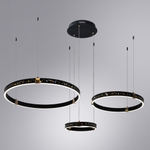 Подвесная светодиодная люстра Arte Lamp SHINE A2222SP-3BK