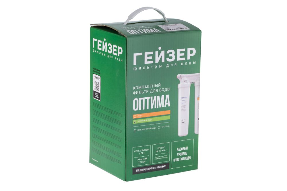 Фильтр Гейзер Оптима М для мягкой воды, 66032