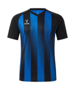 Футболка игровая Jogel Camp Striped Jersey, синий Z2/черный 99