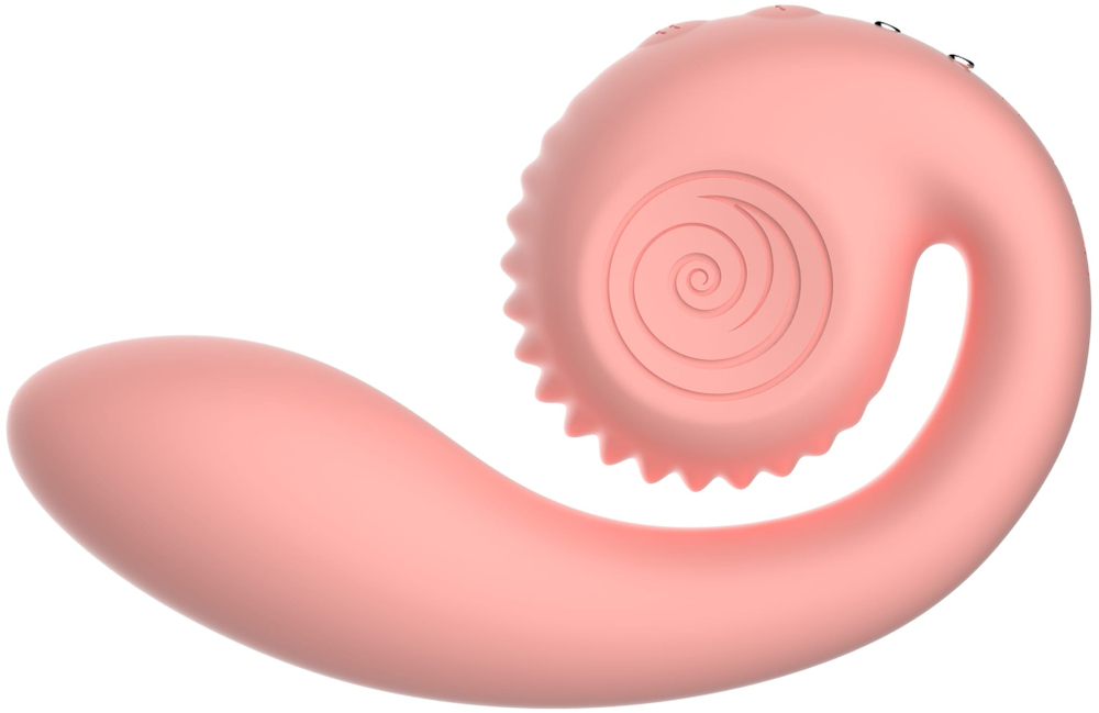 Инновационный SVibe Gizi вибратор, персиковый