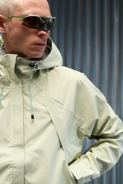 Куртка Nothomme Monterest Retro Mountain-Style Hard Shell Jacket "Ragweed Green"
