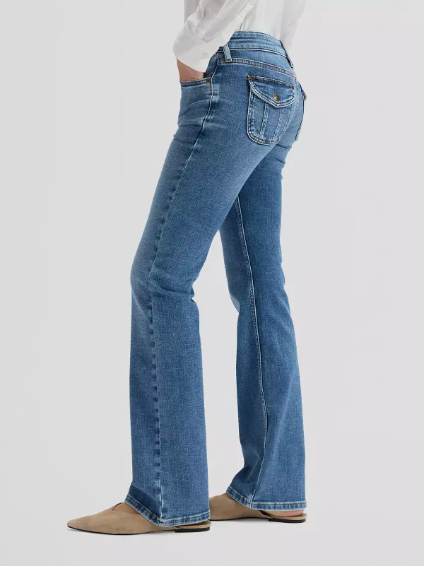 Джинсы женские LEE FLAP POCKET JESSICA LAPIS BLUE