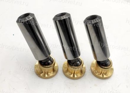 A4VSO125 PISTON SHOE SET(ONE SET=9PCS) - Набор поршней 24,8x106 мм с подпятниками (в одном наборе 9 шт.) для насоса A4VSO125, большое отверстие
