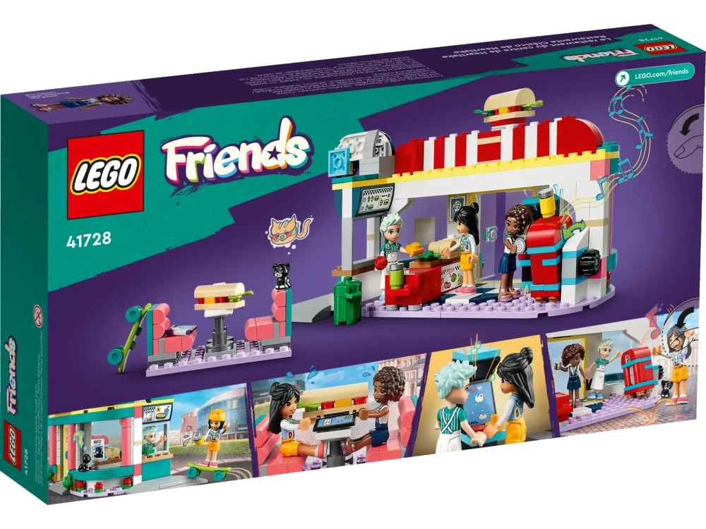 Конструктор LEGO Friends 41728 Закусочная в центре Хартлейк
