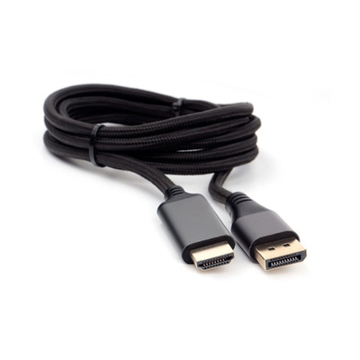 Кабель Gembird/Cablexpert DisplayPort-HDMI 1,8м, 20M/19M, черный, (CC-DP-HDMI-6)