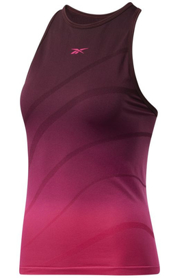 Женский топ теннисный Reebok United By фитнес Seamless Tank Top W - Розовый