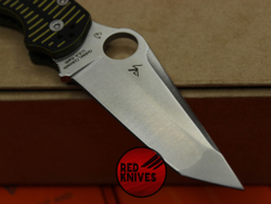 Нож Spyderco ParaMilitary 2 Salt TANTO - расцветка пчела, клинок танто