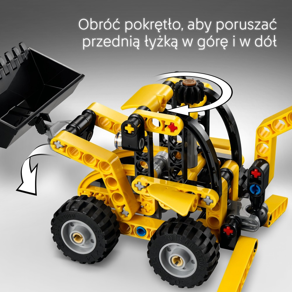 Конструктор LEGO Technic 42197 Экскаватор-погрузчик