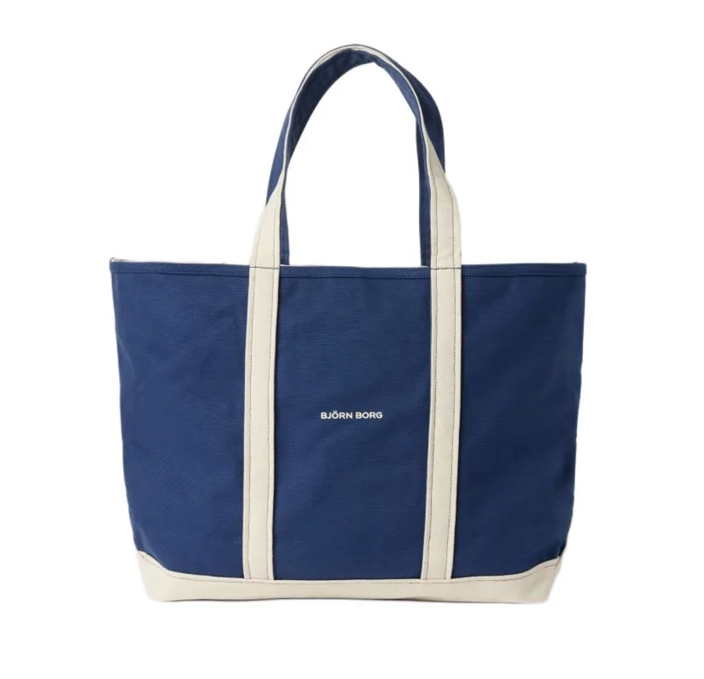 Сумка спортивная Bjorn Borg Ace Canvas Tote - blue depths