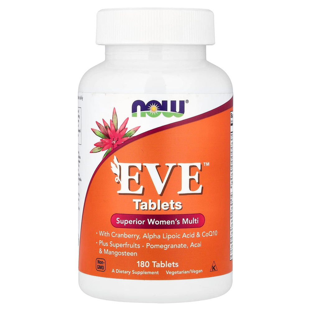 NOW Foods, EVE™, мультивитамины для женщин, 180 таблеток