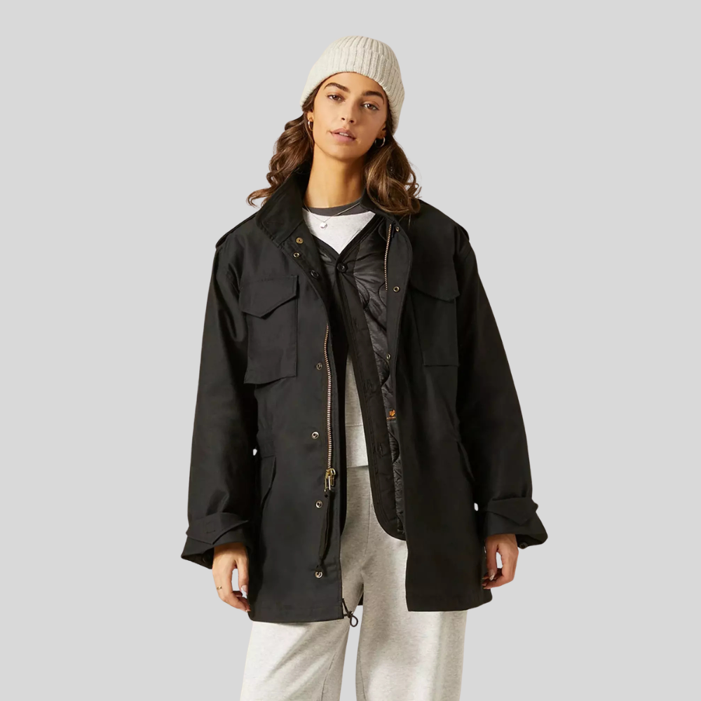 Куртка Alpha Industries М-65 Black (Черная)