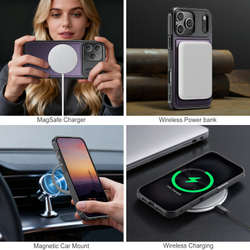 Чехол CaseMe Cardholder 2 in 1 iPhone 17 Pro