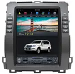 Магнитола для Toyota Land Cruiser Prado 120, Lexus GX470 (экран климата внизу) - Kuberg ZF-1116L-Q6 вертикальный экран в стиле "Тесла" на Android 11, CarPlay, 4G SIM-слот